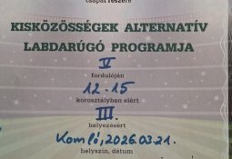 Általános Iskola - Hidas &raquo; 2025-2026 &raquo; Focisiker